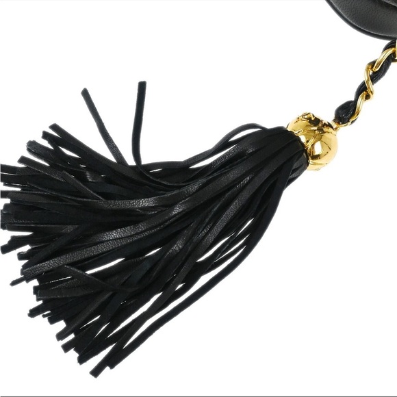 CHANEL QUILTED MINI CC TASSEL CAMERA BAG VINTAGE AUTHENTICATED - Picture 8 of 16